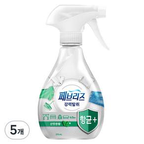 Febreze 風倍清 織物消臭噴霧 清爽香, 370ml, 5瓶