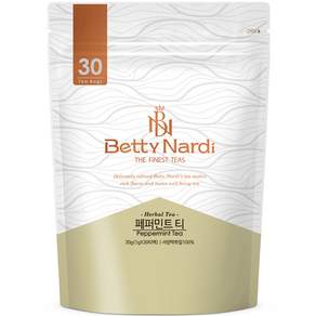 Betty Nardi 辣薄荷茶立體茶包, 1g, 30包, 1袋