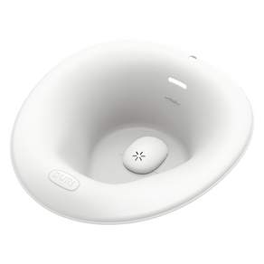 DURI 護理泡泡USB無線充電坐浴盆, CG01-01, 乾淨的白色