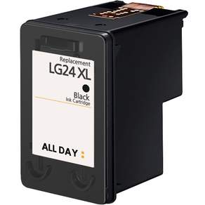 ALL DAY 公司 LG24 LG 兼容墨水, 黑色, 1個