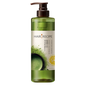 HAIR RECIPE 髮的食譜 綠茶柚子淨油保濕水感洗髮露, 530ml, 1瓶