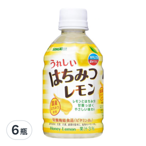 SANGARIA 蜂蜜檸檬飲料, 280ml, 6瓶