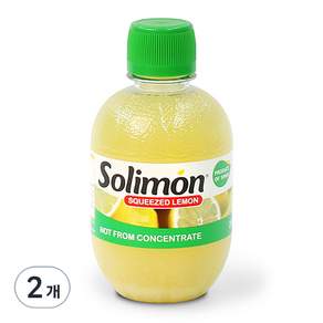 Solimon 檸檬汁, 280ml, 2瓶