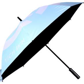 TECH SKIN 高爾夫長雨傘, 天藍色
