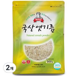 Baedaegam 韓國產麥芽粉, 500g, 2包