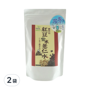 AWAStea 阿華師 紅豆紫米薏仁水, 15g, 12入, 2袋