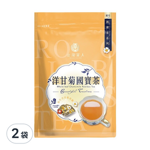 台灣茶人 南非綠國寶茶, 2.2g, 10包, 2袋