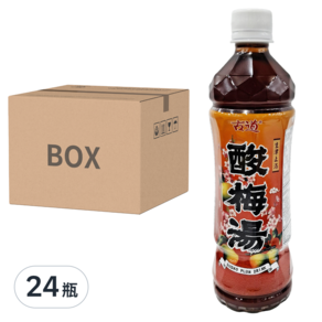 古道 酸梅湯, 550ml, 24瓶