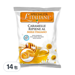 Le SPECIALITA ITALIANE 義大利蜂蜜夾心糖, 100g, 14包