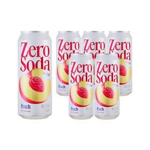 CLOOP Zero Soda蜜桃味, 500ml, 6個