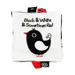 K's Kids 奇智奇思 布書 Black and White sometimes Red 黑白紅