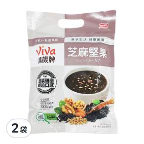 ViVa 萬歲牌 元氣什穀堅果飲 芝麻堅果配方 12包, 336g, 2袋