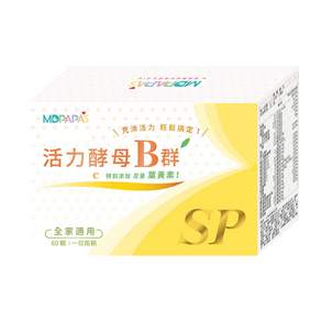 MDPAPA'S 活力酵母B群, 36g, 1盒