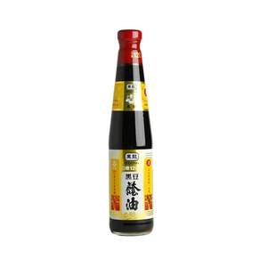 黑龍 春蘭級 黑豆蔭油, 400ml, 1瓶