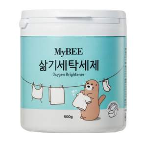 MyBEE 活氧亮白洗衣粉, 500g, 1罐