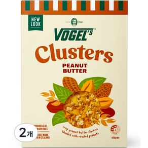 Vogels 花生醬格蘭諾拉麥片, 2個, 425g