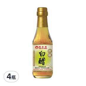 萬家香 珍釀白醋, 600ml, 4瓶