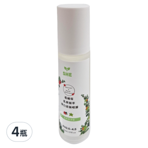 SHE 蔓越莓私密植萃淨白清新噴霧 微涼型, 50ml, 4瓶