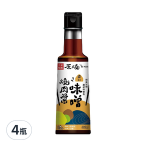 王品 oh my 原燒 濃口味噌燒肉醬, 200ml, 4瓶