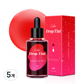 HAiR+ Color Drop Tint染髮劑 50ml, 5瓶, Summer Time Red