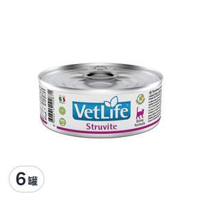 Farmina 法米納 VetLife 天然處方系列 磷酸銨鎂結石配方 貓主食罐頭, 85g, 6罐