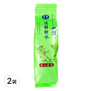 龍源茶品 茶農職人經典台灣 清韻甜水高山茶, 2g, 50入, 2袋