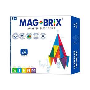 MAGBRIX 磁力積木, 12片, 1盒