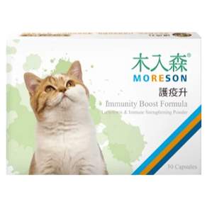 MORESON 木入森 貓咪護疫升 30顆, 1盒