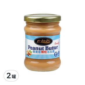 e-taste 易食客 顆粒花生醬, 227g, 2罐