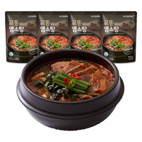 GYODONG 校洞食品 山羊肉湯即食調理包, 450g, 4個