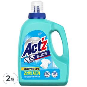 Act'z 室內晾衣型衣物專用 滾筒洗衣精, 3.2L, 2入