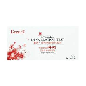 Dazzle 戴洛 排卵快速檢測試劑, 15入, 1盒