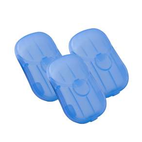 紙肥皂 JT8421 50入, 藍色, 3個