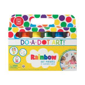 DO-A-DOT ART 點點畫筆 6支入, 彩虹色, 1盒