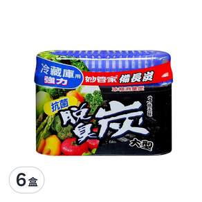 妙管家 冰箱消臭炭, 300g, 6盒