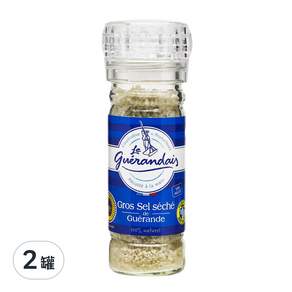 Le Paludier Guerande 葛宏德 法國頂級海鹽 天然海鹽研磨罐, 75g, 2罐