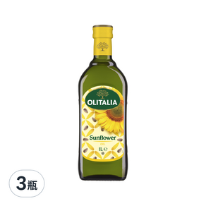 OLITALIA 奧利塔 頂級葵花油, 1L, 3瓶