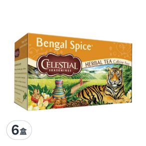 CELESTIAL SEASONINGS 詩尚草本 肉桂香料茶, 2.35g, 20包, 6盒