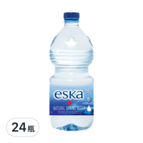 加拿大 eska 天然冰川水, 1L, 24瓶