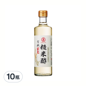 工研 有機糙米酢, 320ml, 10瓶