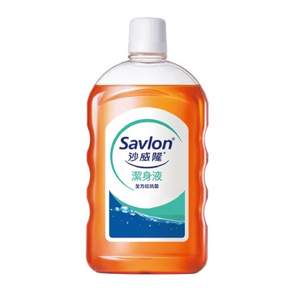 Savlon 沙威隆 潔身液, 1L, 1瓶