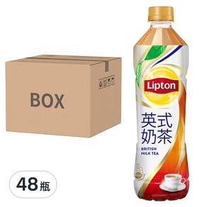 Lipton 立頓 英式奶茶, 535ml, 48瓶