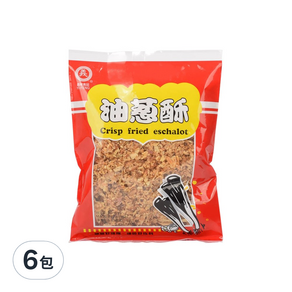 義峰食品 油蔥酥, 155g, 6包