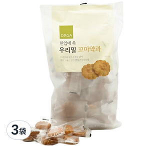 ORGA Whole Foods 韓國迷你藥菓, 400g, 3袋