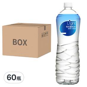 悅氏 Light鹼性水, 1450ml, 60瓶