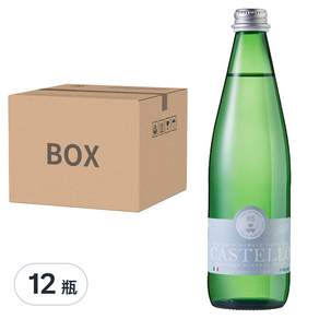 CASTELLO 卡司得洛 天然礦泉水, 500ml, 12瓶