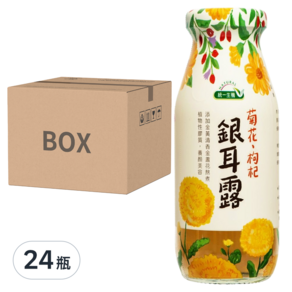 統一生機 菊花枸杞銀耳露, 200ml, 24瓶