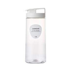 LocknLock 樂扣樂扣 輕鬆手提PET冷水壺, 白色蓋, 1.2L, 1個