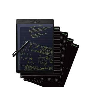 boogie board 辦公用黑色電子筆記本 23*32.7cm, 單品, 黑色的