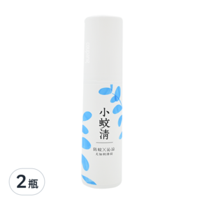 farcent 花仙子 小蚊清 植萃沁涼防蚊液, 100ml, 2瓶